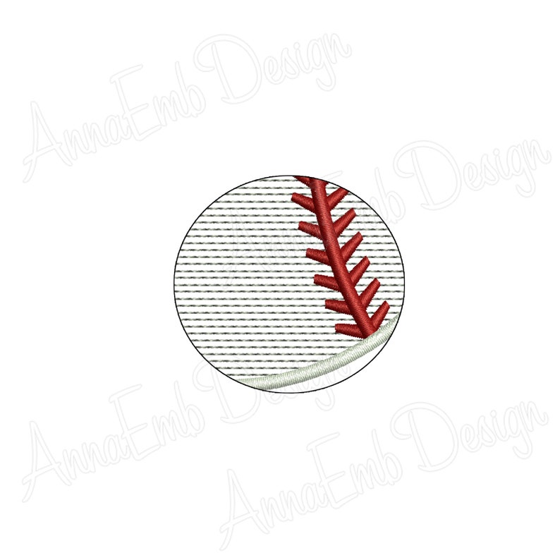 Baseball Sketch Embroidery Design. Mini Baseball. Softball Etsy