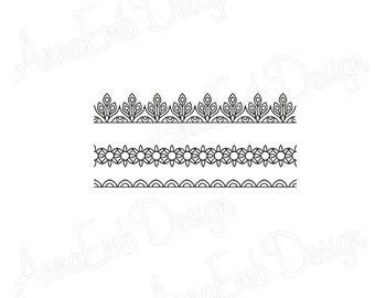 Border embroidery design. Machine embroidery. Decor Borders. Frame Border Embroidery Monogram Border Embroidery Design. Wedding Embroidery