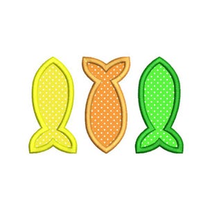 Fisch Applikation Stickdatei. Fisch Stickdatei.  Meer Applikation. Fisch Muster. Stickdatei Baby. Stickdatei für die Stickmaschine.