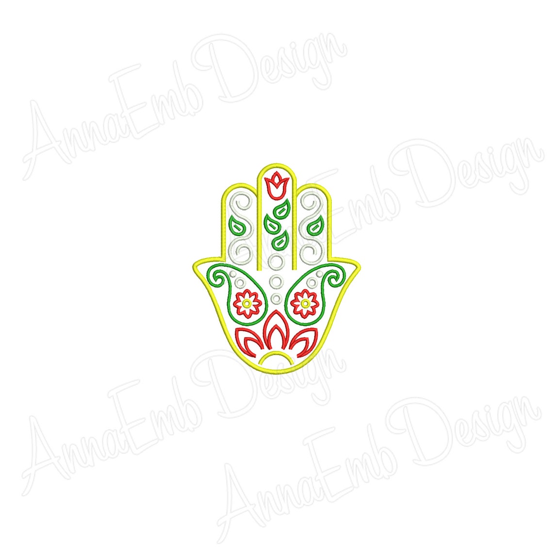 Hamsa Embroidered Handcrafted Belt