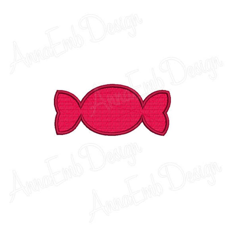 Candy Embroidery Design. Candy Mini Embroidery. Candy Etsy