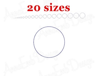 Circle Embroidery Design. Circle mini Embroidery. Polka Dot Embroidery Design. Circle Machine Embroidery. Circle bean stitch