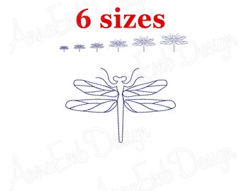 Dragonfly Embroidery Design. Mini Dragonfly Design. Machine embroidery design. Machine Embroidery Design.