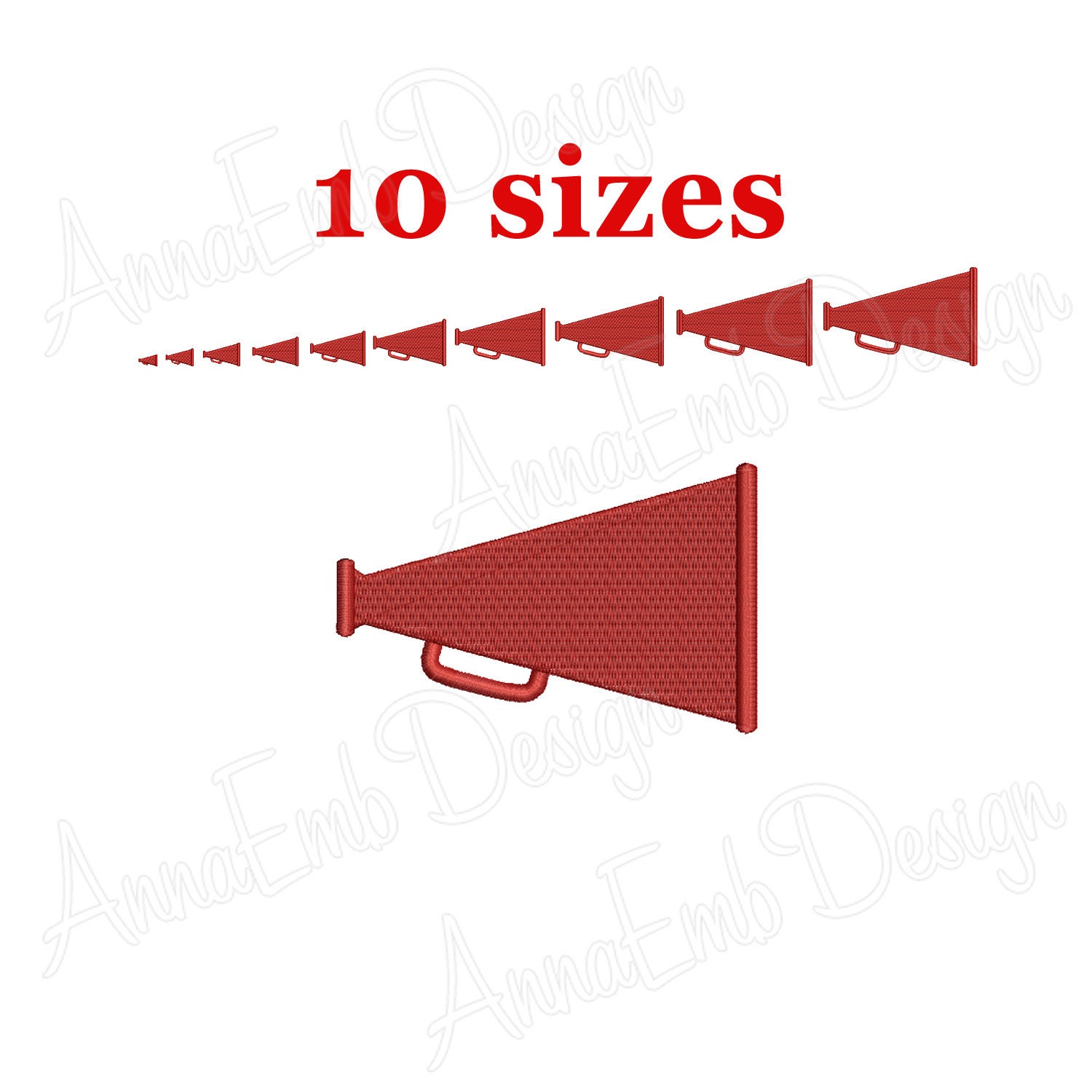 Megaphone Embroidery Design. Megaphone Mini. Machine - Etsy Megaphone Embroidery Design. Megaphone Mini. Machine - Etsy
