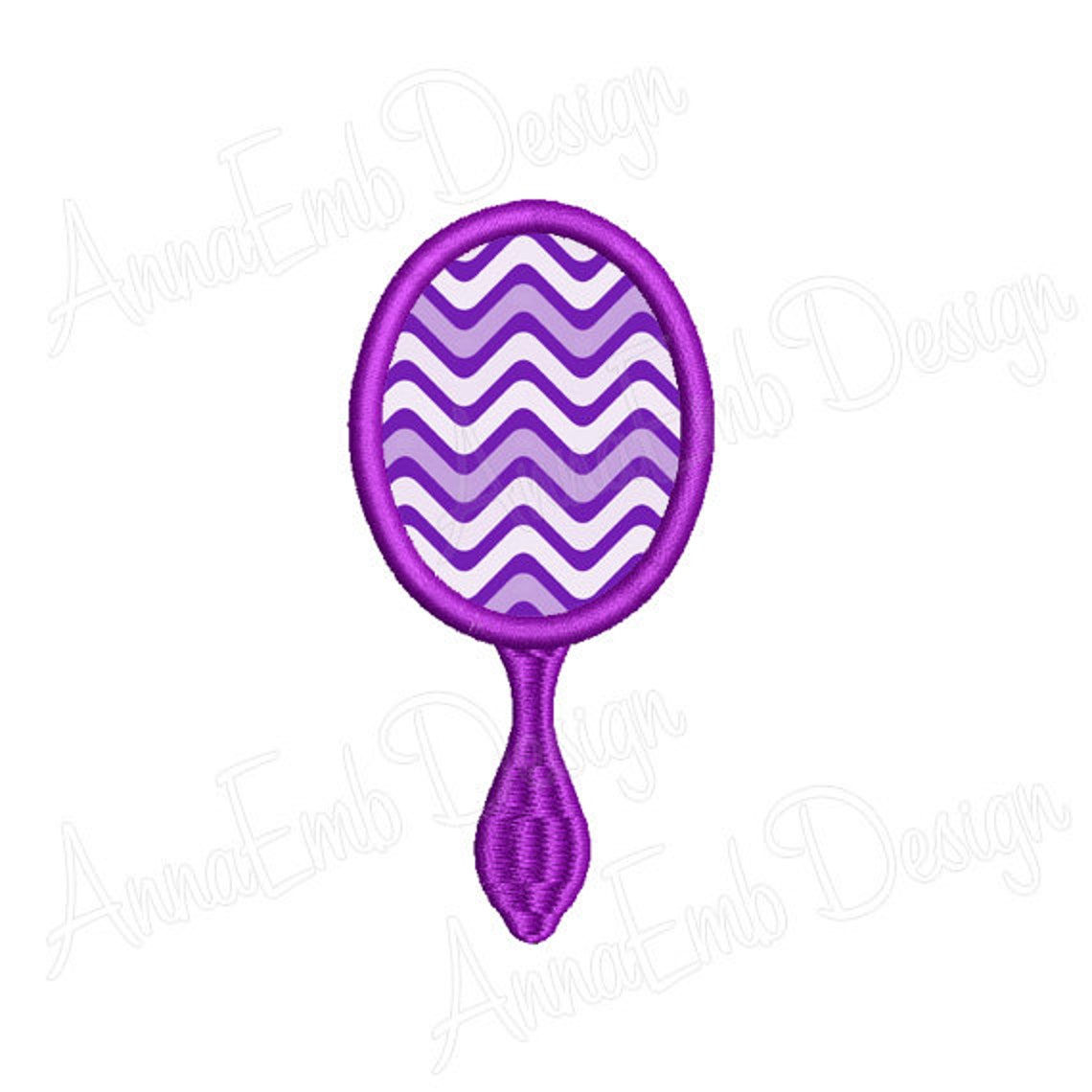 Mirror Applique Embroidery Design. Machine Embroidery Design. Etsy