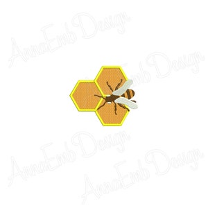 Craft Make Do - Bees in Honeycomb Embroidery Kit