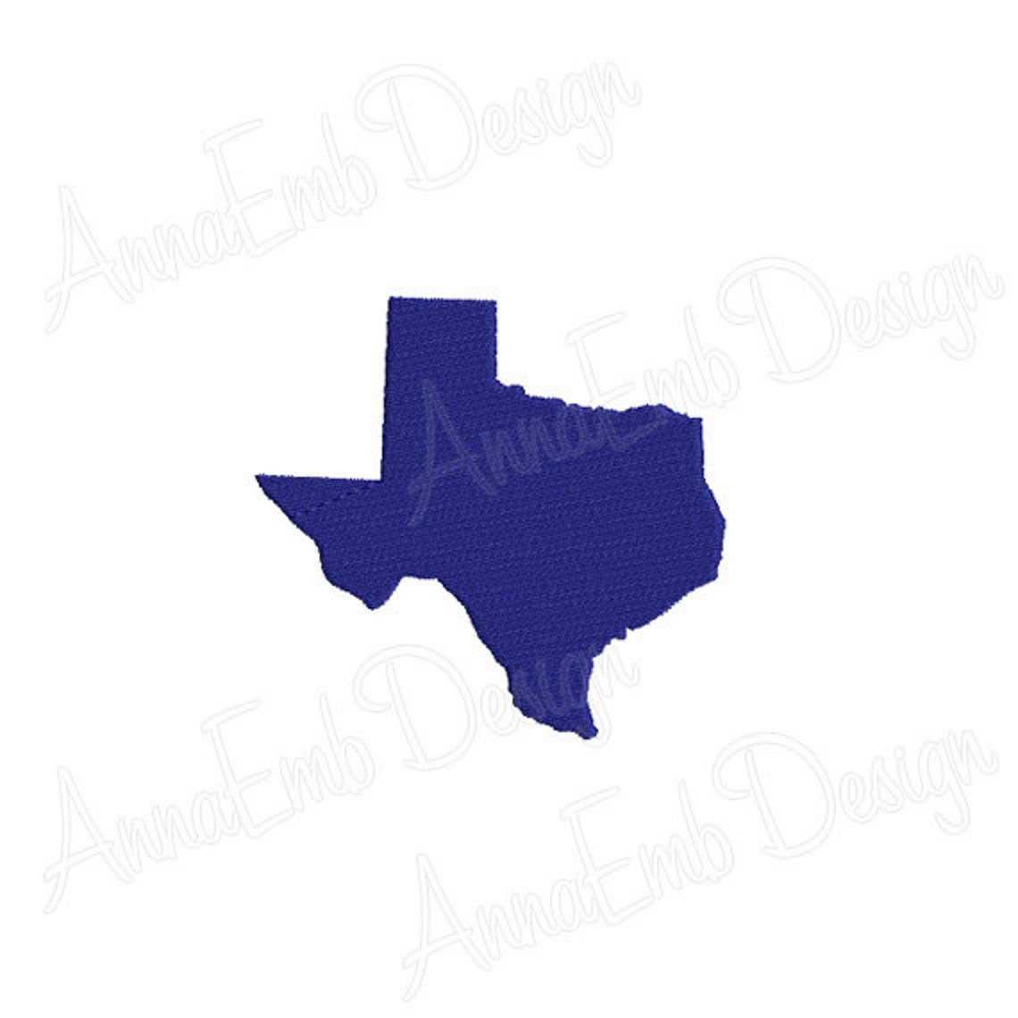 Texas State Embroidery Design. Machine Embroidery. USA State. Etsy