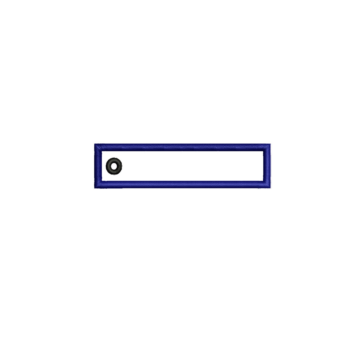 Rectangular Key Type Rectangle Key Tag Embroidery Design. Rectangle Applique Embroidery ...