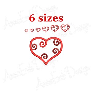 Disegno ricamo macchina cuore. Disegno amore. Ricamo San Valentino. Forme a cuore. Giorno di San Valentino. Disegno ricamo macchina amore.