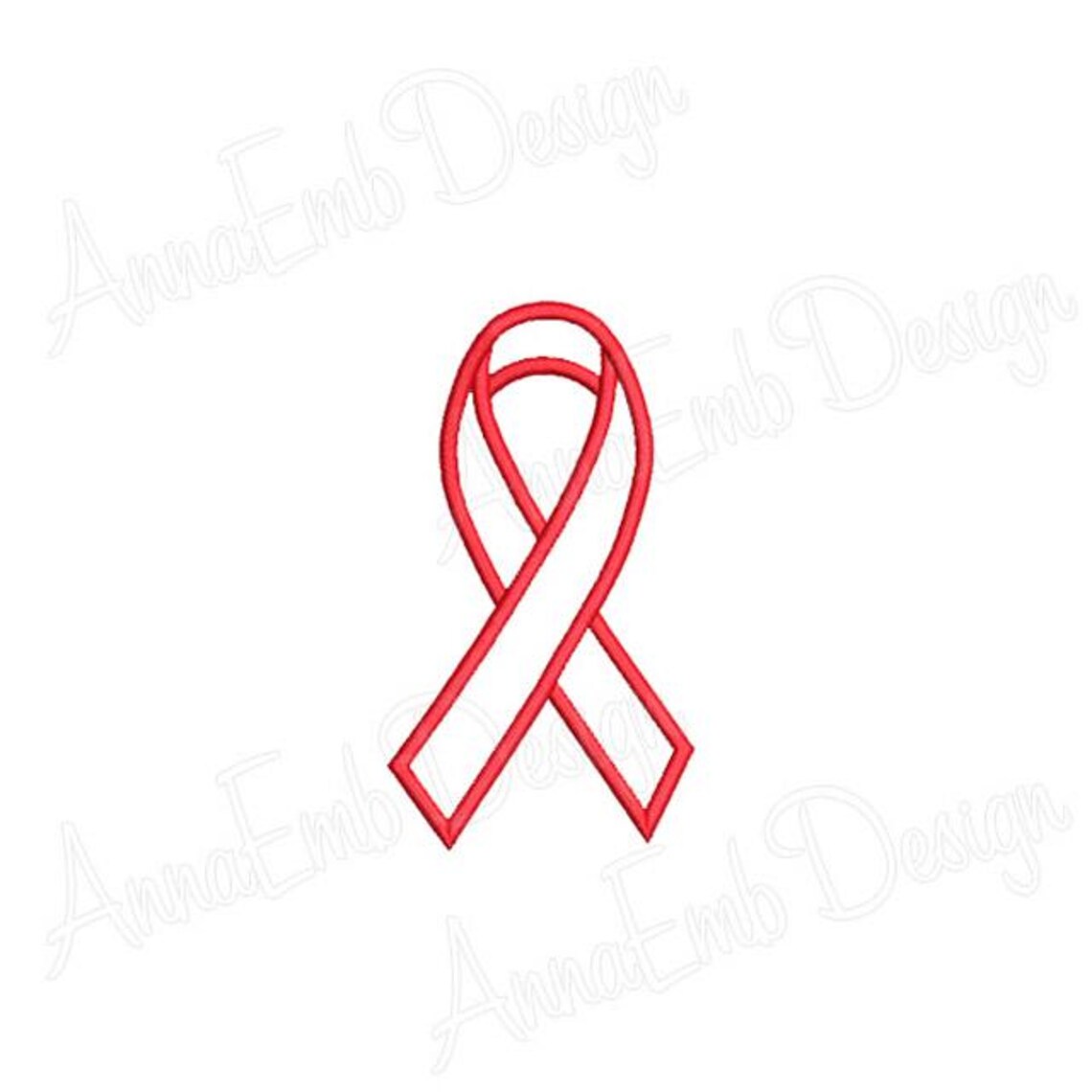 Cancer Awareness Ribbon Applique, Machine Embroidery Design (instant ...