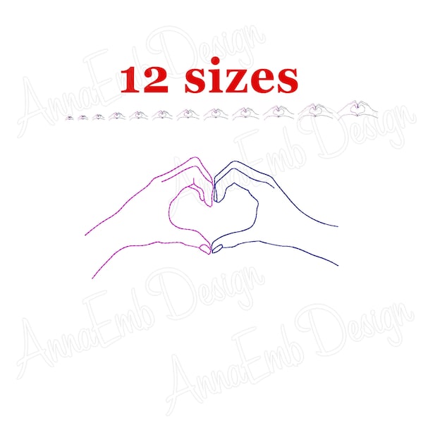 Heart Embroidery design. Heart hands Valentines day. Machine Embroidery Design. Heart frame. Embroidery design Heart. Wedding embroidery