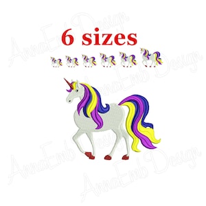 Unicorn Embroidery design. Unicorn Princess Embroidery. Unicorn mini Embroidery. Unicorn design. Machine Embroidery Design.
