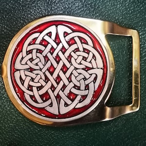 Traditional Celtic Knot Belt Buckle