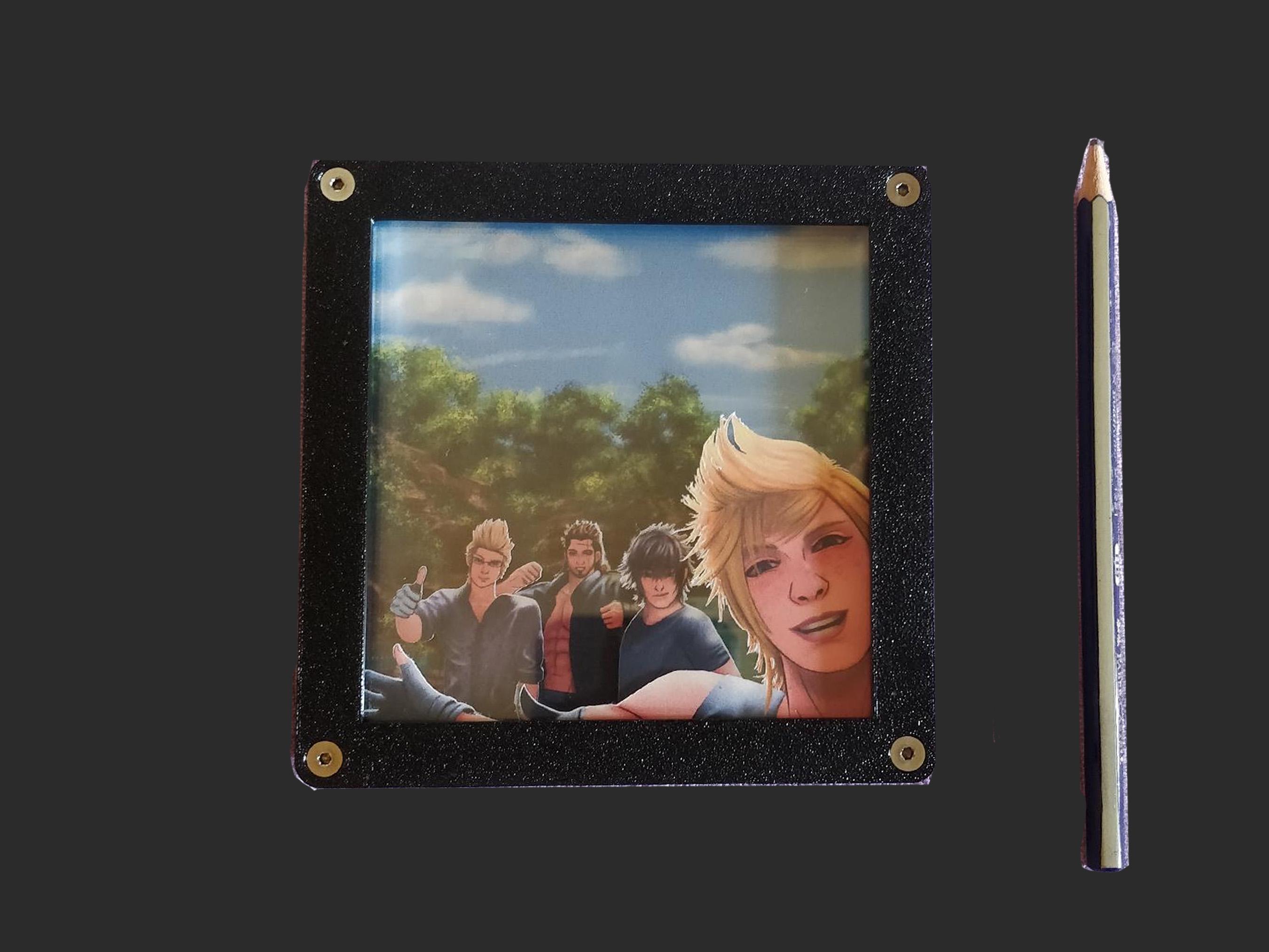 Final Fantasy XV Selfie Layered Shadow Box - Etsy