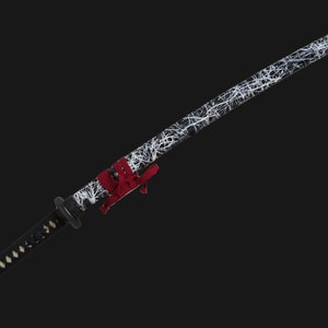 Sharp White Line Full Tang Katana image 2