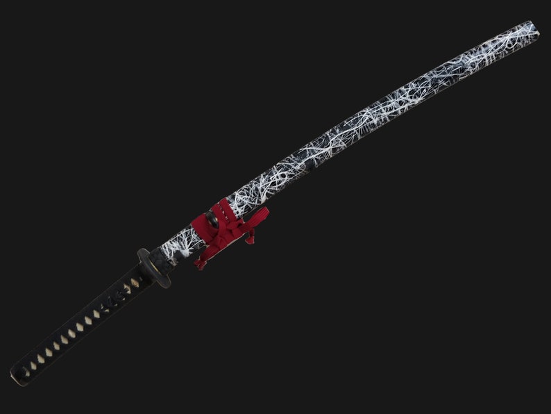 Sharp White Line Full Tang Katana image 2