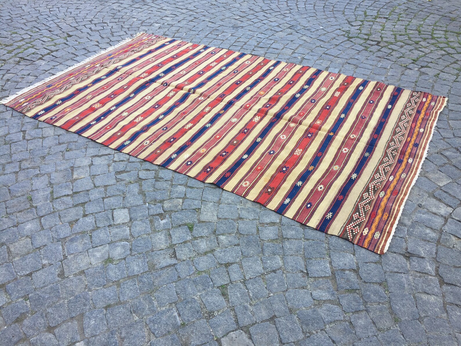 Striped Kilim Rug