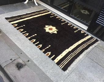 Turkish kilim Rug 47x69 in 120x174 cm Anatolian Turkish Handmade Kilim Rug Floor kilim Rugs Home Decor Ethnic Rug Area kilim Rugs