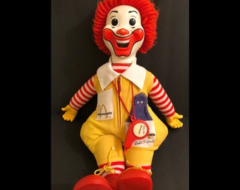 ronald mcdonald doll worth