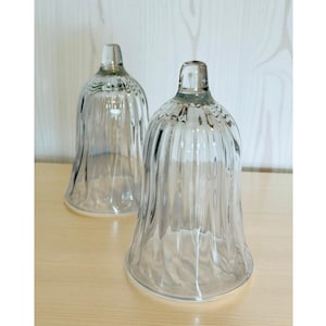 Vintage Homco Chantilly Diamond Crystal Votive Candle Holders - 1980s Pair