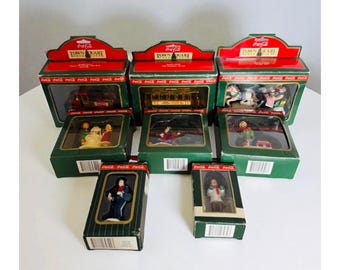 Coca-Cola Christmas Village Town Square Accessories – Festive Collectible Holiday Decor - Sold Individually