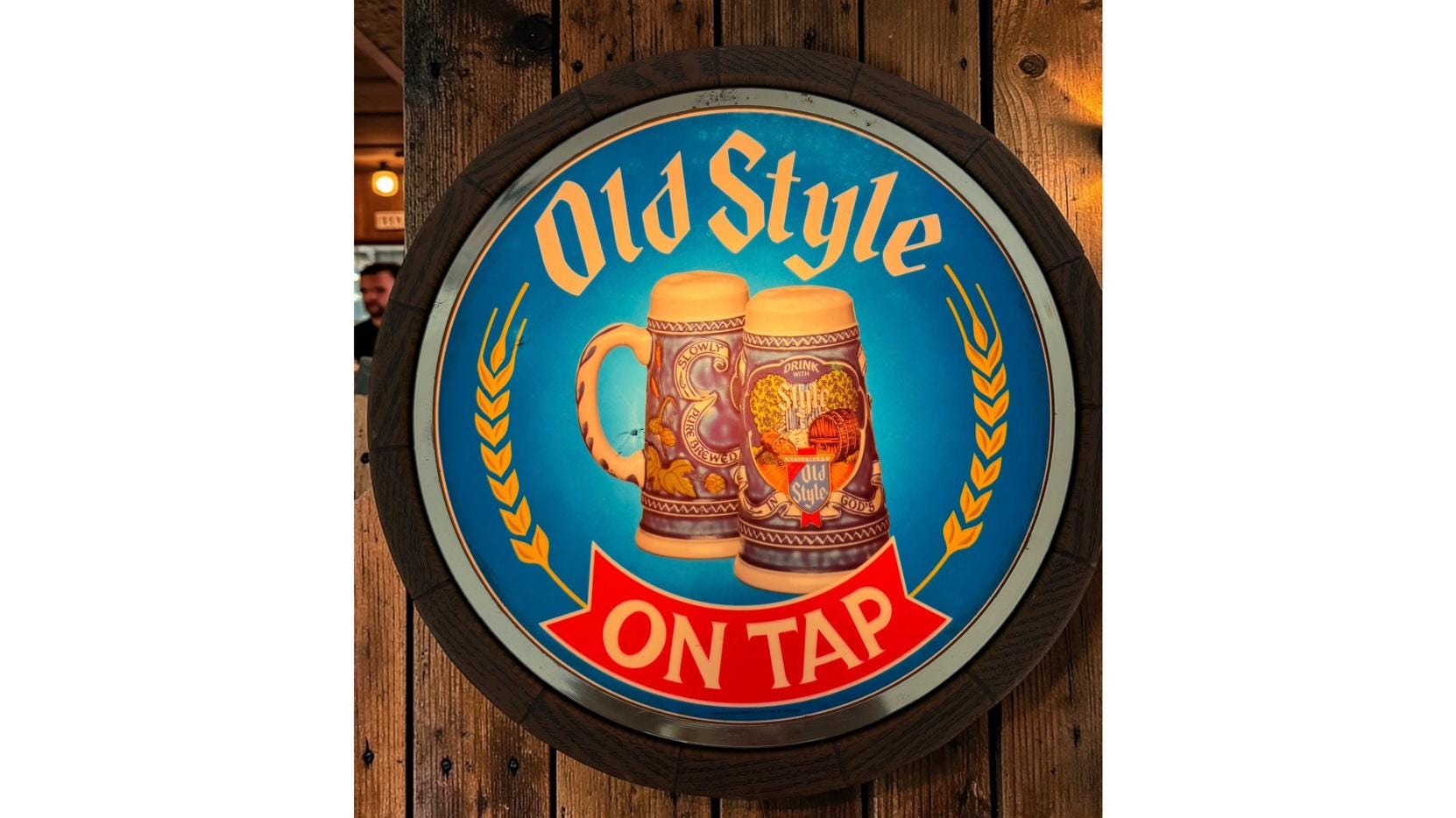 OLD STYLE BEER オールドスタイル ライト ランプ ビンテージ Style Old OLD BEER STYLE ライトサイン Vintage Beer オールド