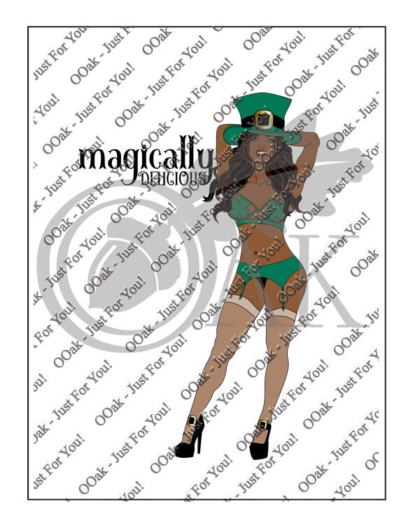 sexy leprechaun lingerie Irish Lucky Charm 5-pc. Costume 83394 – FantasiaWear main image 1