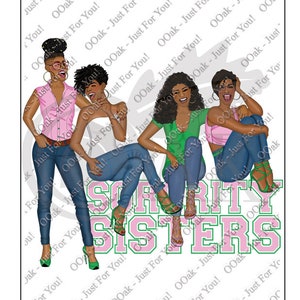 Sorority Sisters 2022 - (Pink & Green)