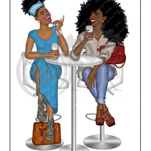 Table 4-2  - lunch clipart, girlfriends clipart, Boss Babe clipart, Planner Girl Clipart, Boss Girl clipart, shopping
