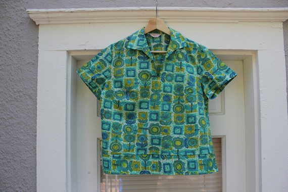 True Vintage 50s/60s Sanforized Psychedelic Novelt