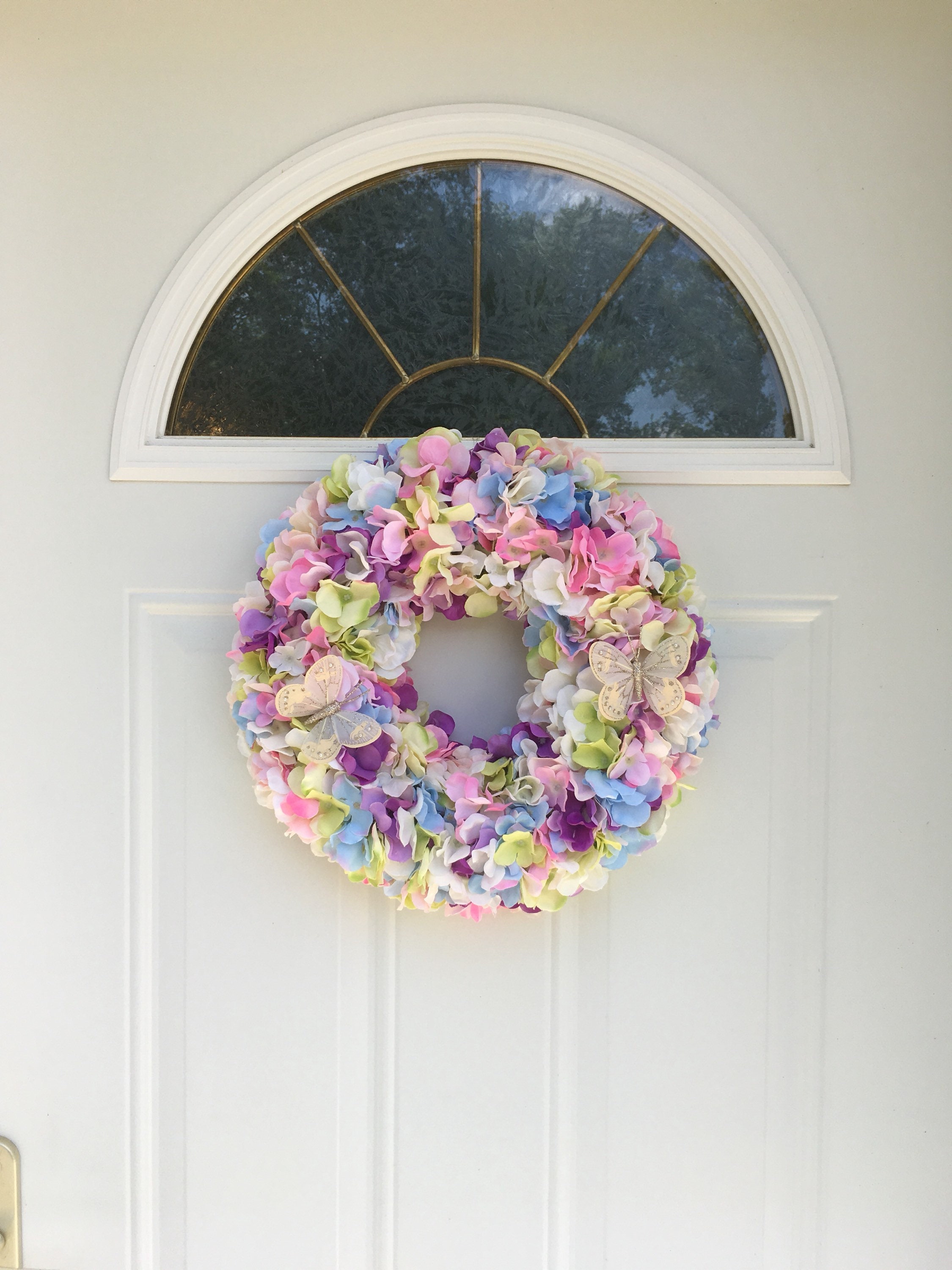 Couronne d'hortensia