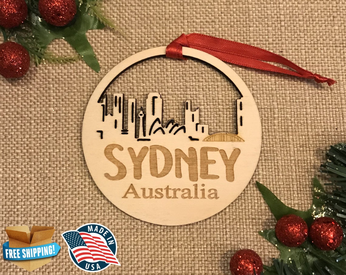 Sydney Australia Ornament Australia Ornament Sydney Etsy