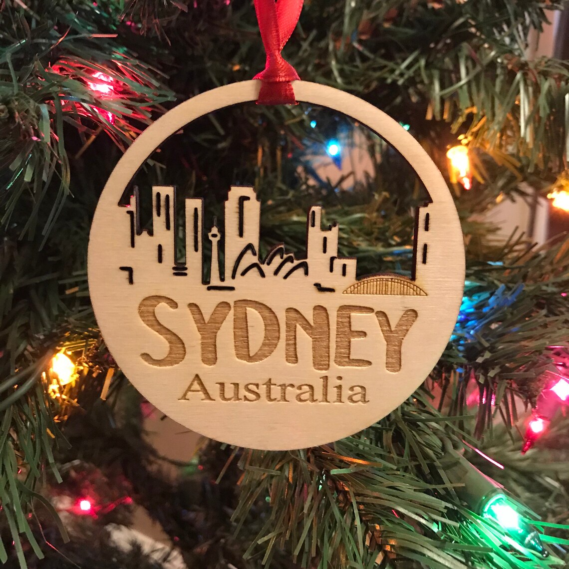 Sydney Australia Ornament Australia Ornament Sydney Etsy