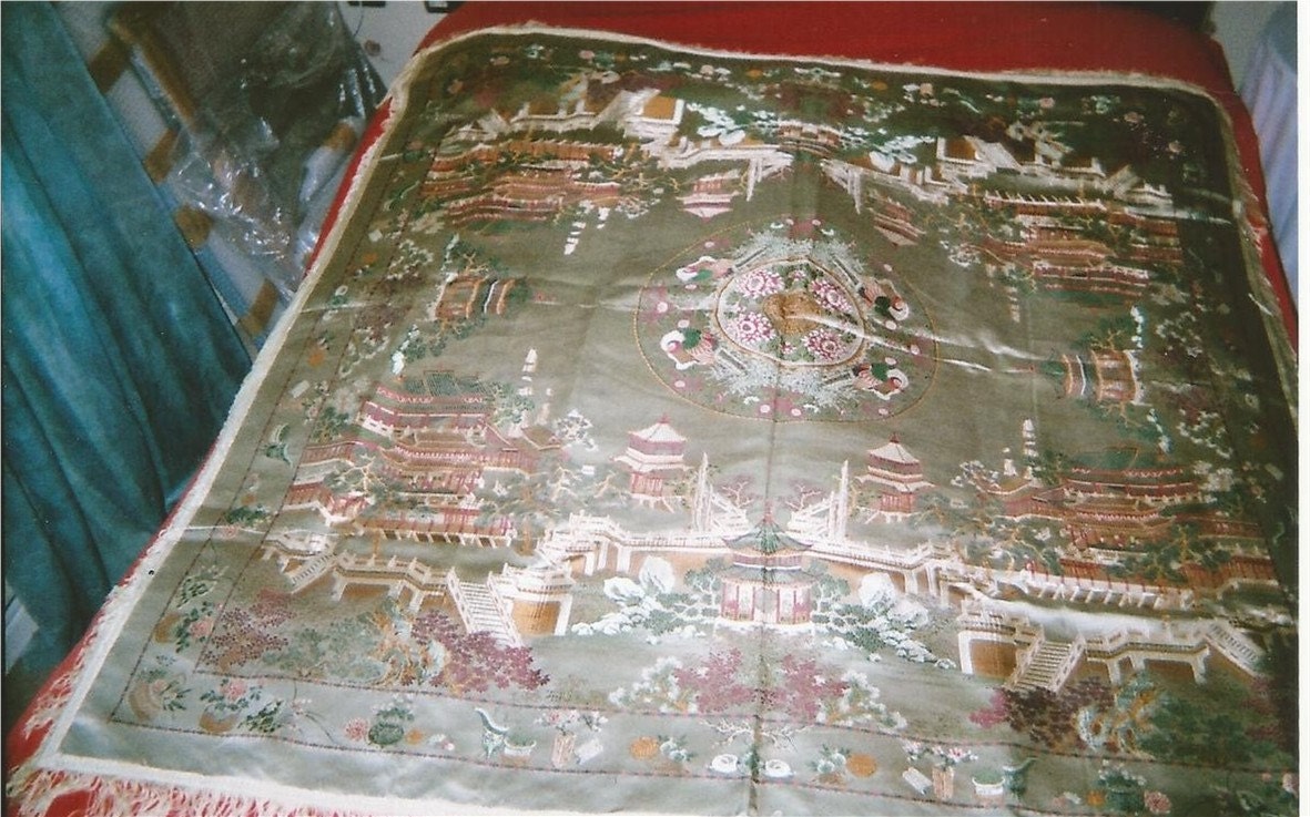 Chinese Silk Throw Etsy