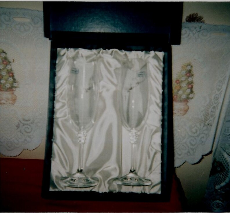 Champagne Flutes for Two image 1