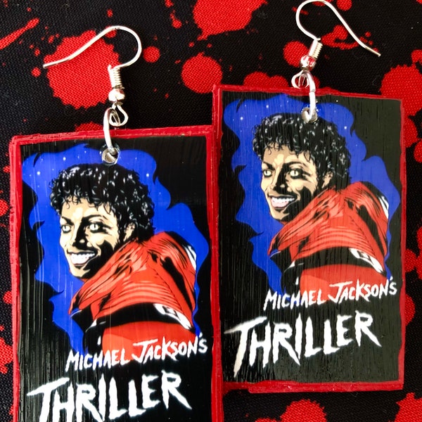 Micheal Jackson THRILLER EARRINGS Collection