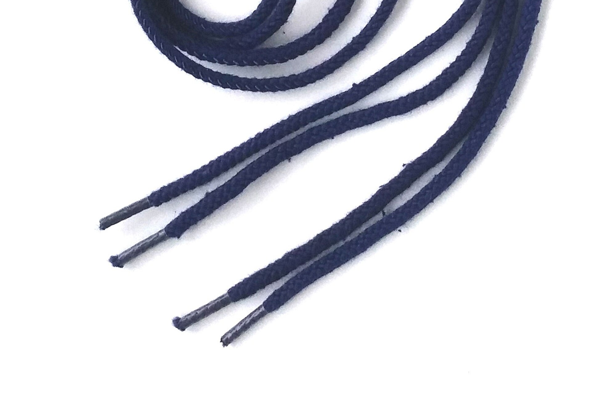 Cordones Redondos De Algodón Azul 29.5 31.4 pulgadas / 75-80 | Etsy