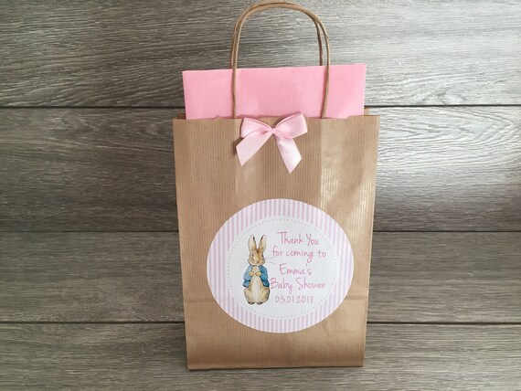 personalised baby shower bags