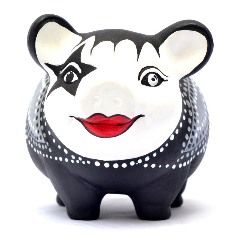 Kiss Rock Band Piggy Bank Adult Piggy Bank Personalized - Etsy