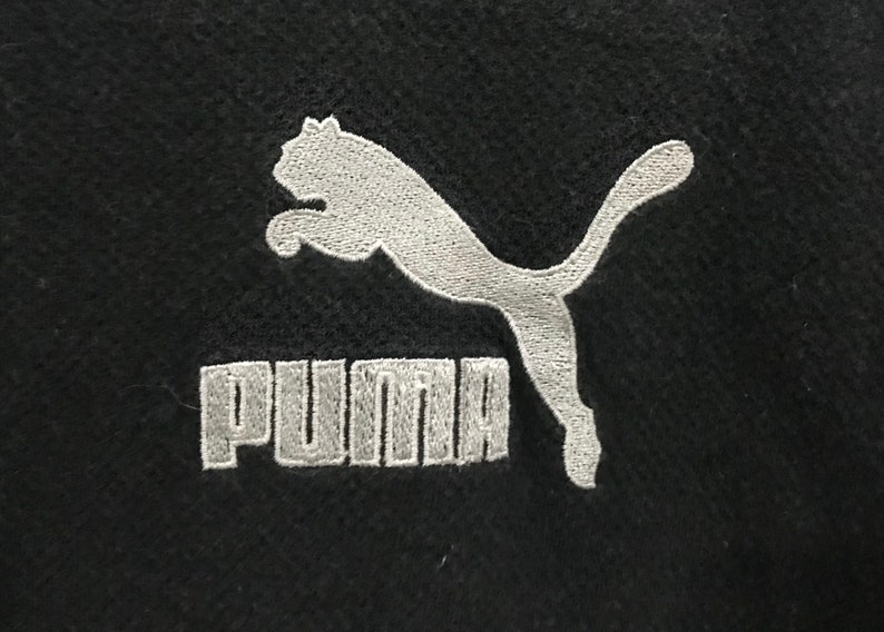 Rare vintage puma big logo side tape sweatshirt | Etsy