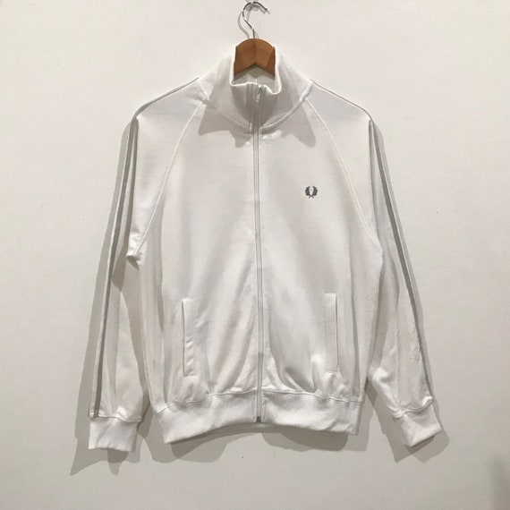 parkdowshop Rare Vintage Fred Perry Full Zipper // Jumper Pullover Sweater