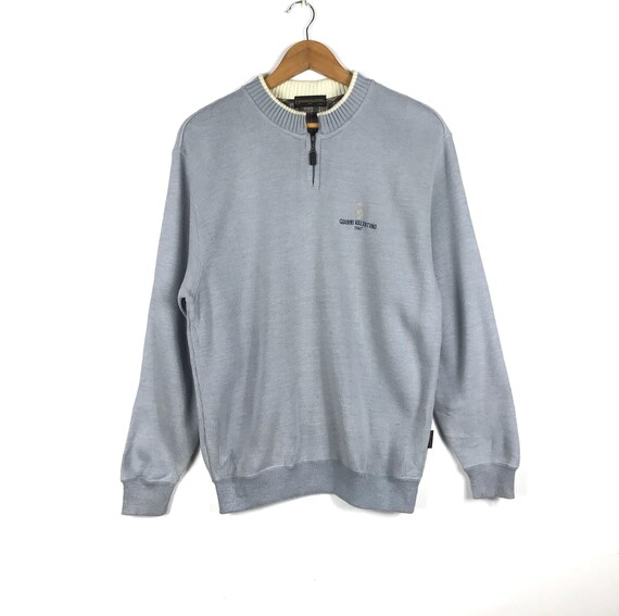Rare !!! vintage gianni valentino spellout logo sw
