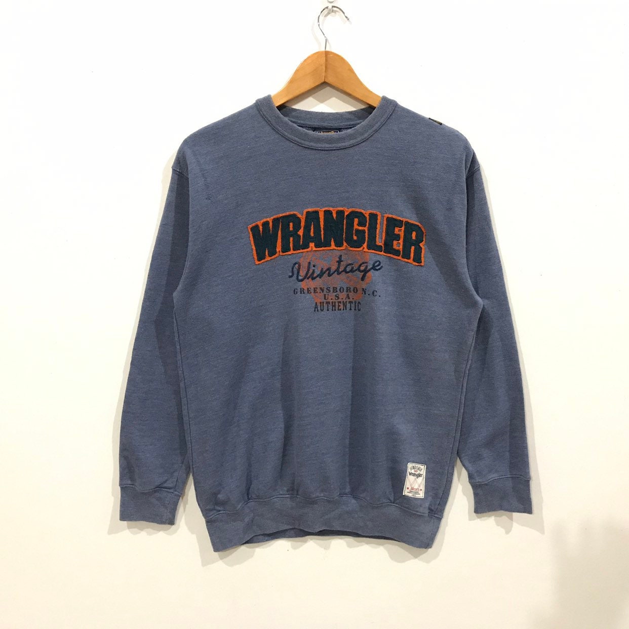 wrangler logo sweatshirt