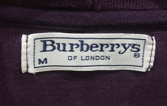 burberrys vintage tag