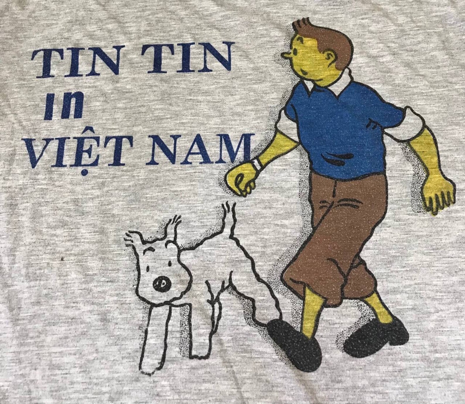 Vintage Tin Tin in Vietnam Tee Etsy