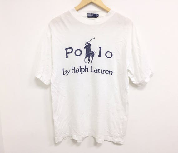 ralph lauren large logo t shirt