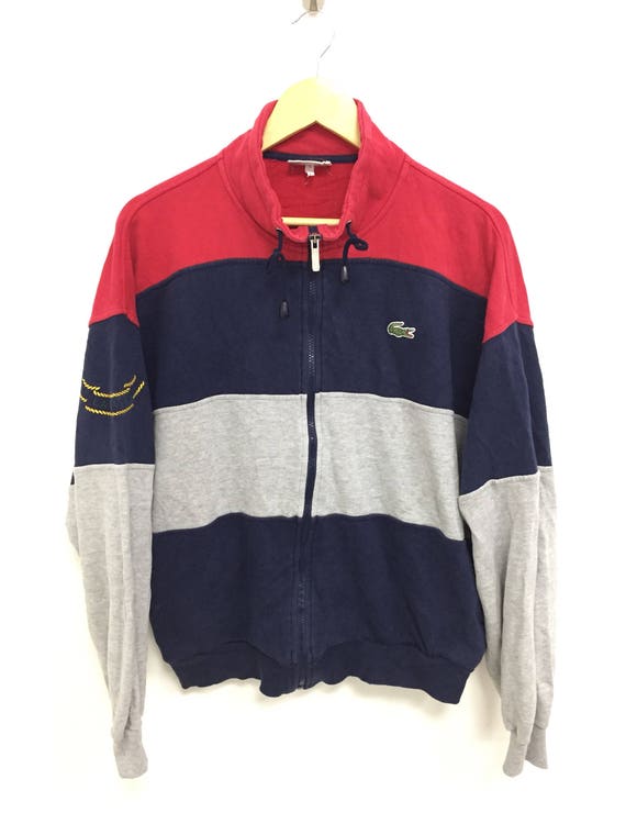 lacoste multicolor sweater