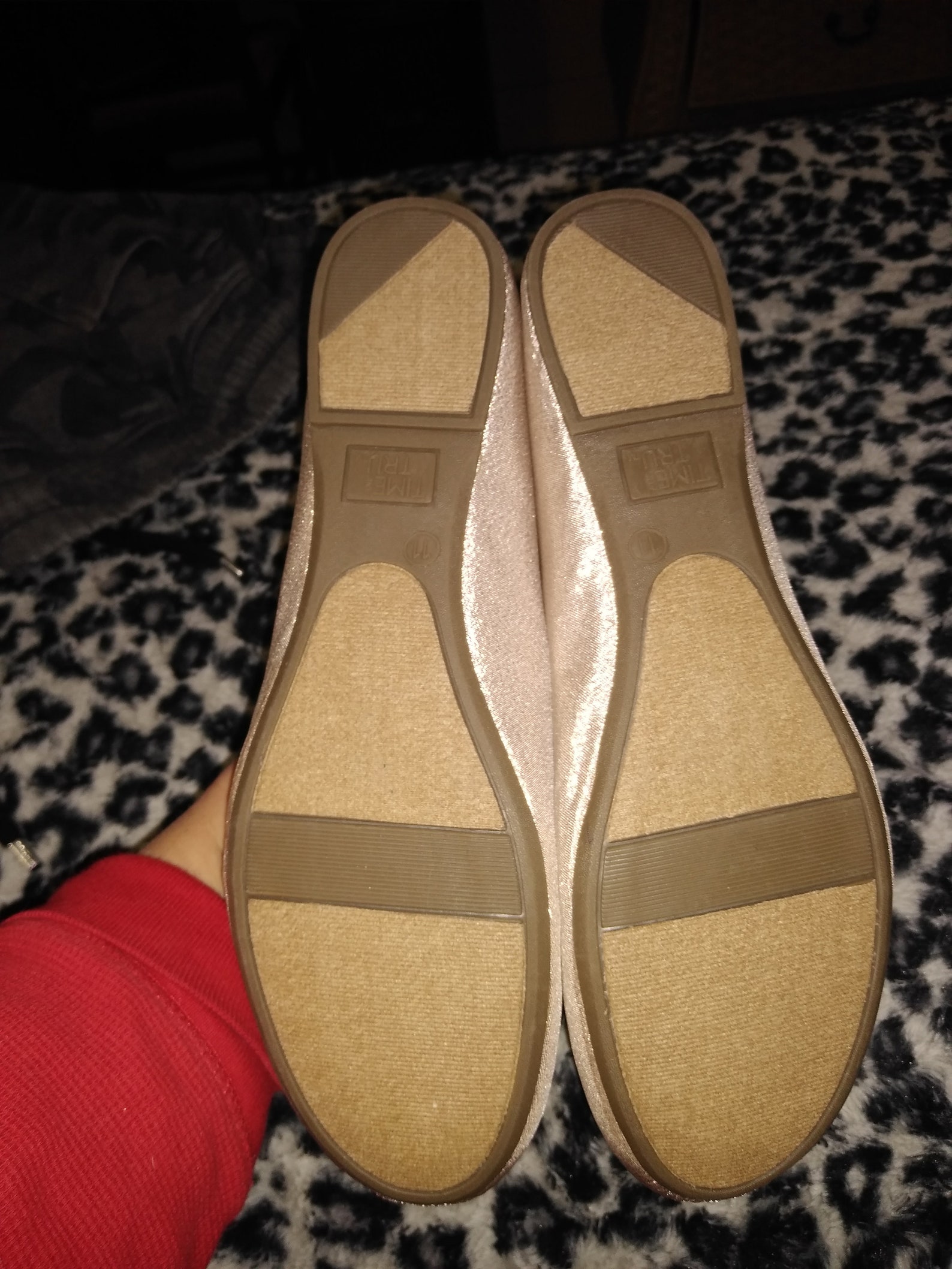 troll doll bling gold ballet flats shoes 11 troll doll bling gold ballet flats shoes 11