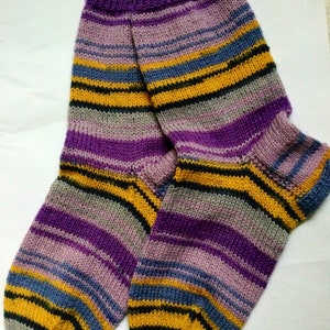 Hand knitted socks size 36/37