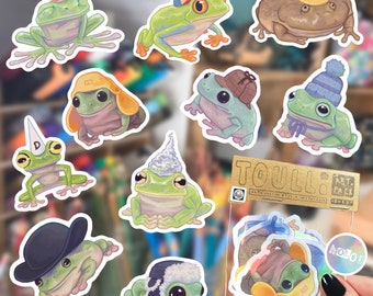 Silly Frog Stickers Vol.2